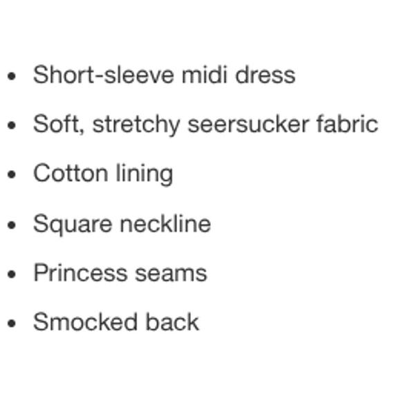 A New Day SZ XXL Women's Short Sleeve Midi Dress Coral Smocked Pleated NWT - Picture 7 of 7